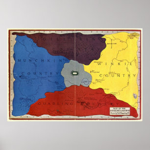 The Map of Oz Poster