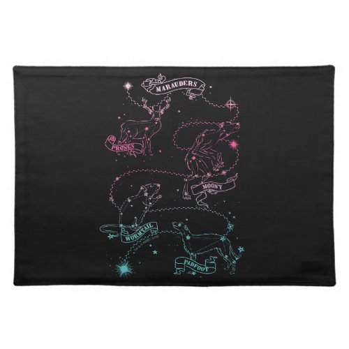The Marauders Animal Constellations Cloth Placemat