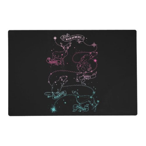 The Marauders Animal Constellations Placemat