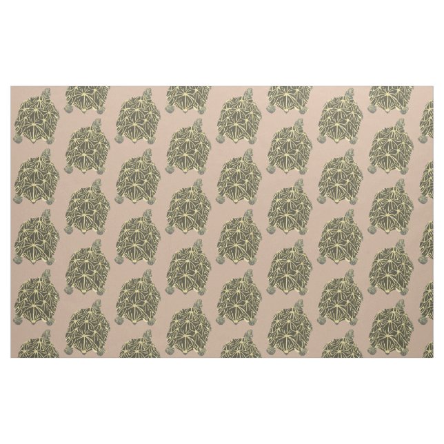 The march is on, Star Tortoise Fabric (Fat Quarter)
