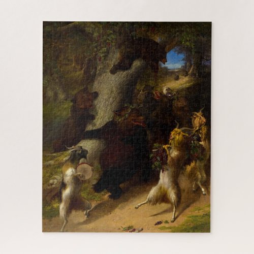 The March of Silenus by William Holbrook Beard Jigsaw Puzzle