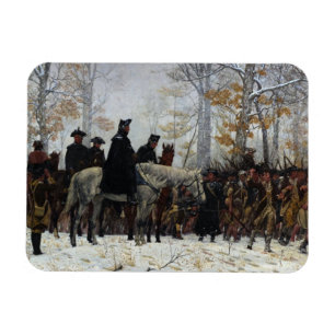 The March to Valley Forge by William B. T. Trego Magnet