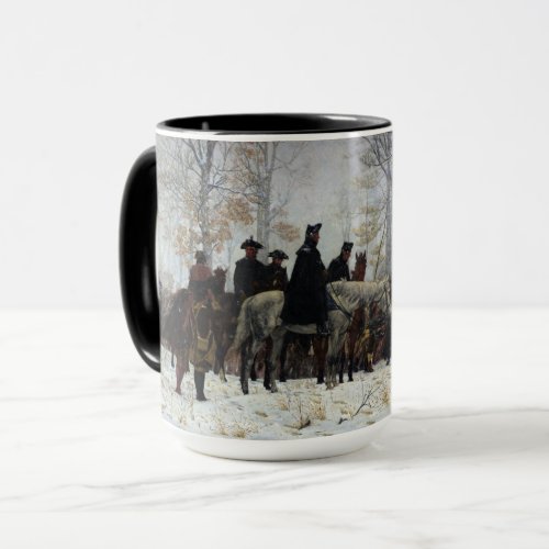 The March to Valley Forge by William B T Trego Mug