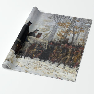 The March to Valley Forge by William B. T. Trego Wrapping Paper