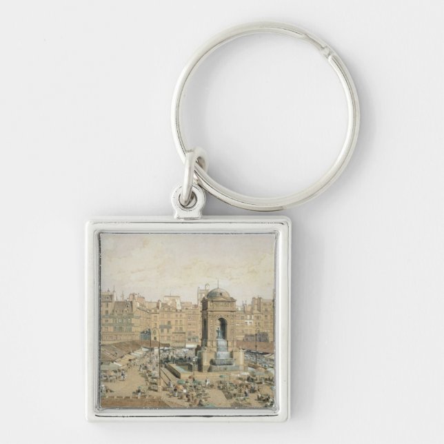 The Marche aux Innocents Keychain (Front)