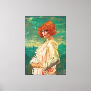 The Marchesa Casati By Augustus Edwin John (1919) Canvas Print by TheArts at Zazzle