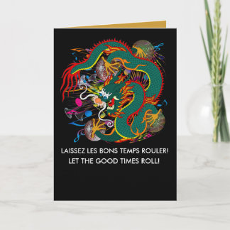 The-Mardi Gras Dragon V-2 Card