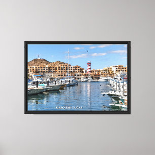 The Marina at Cabo San Lucas, Baja, Mexico Canvas Print