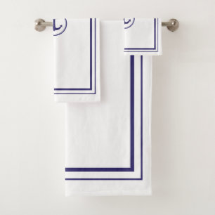 The Marine Anchor Bath Towel Set