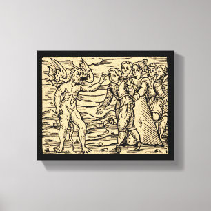 The Mark of the Beast 8x10 Canvas Print