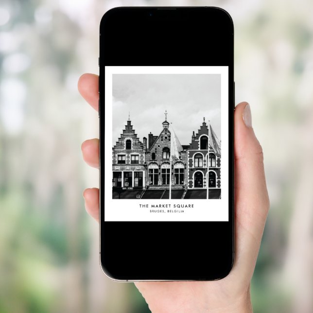 The Market Square, Bruges | Photography print (Front Digital)