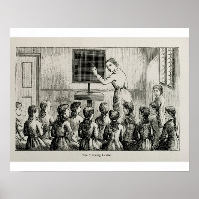 'The Marking Lesson', illustration from 'A Manual Poster (Front)