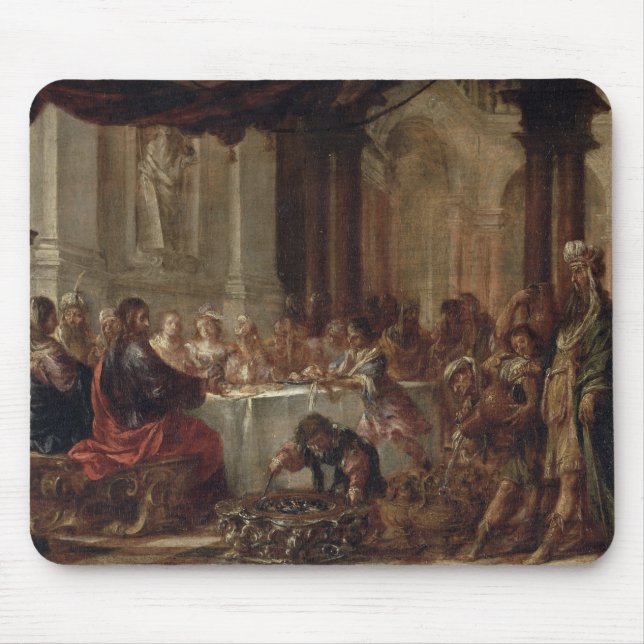 The Marriage at Cana, 1660 Mouse Pad (Front)