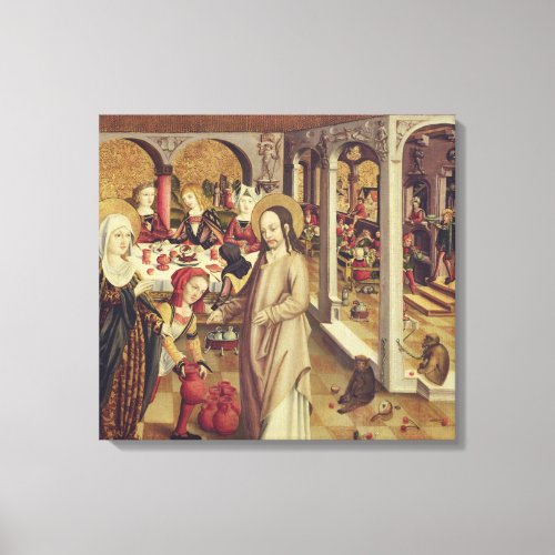 The Marriage at Cana c1500 Canvas Print