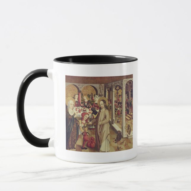 The Marriage at Cana, c.1500 Mug (Left)