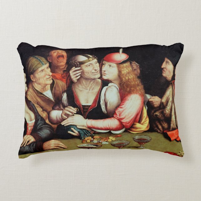 The Marriage Contract 2 Decorative Pillow (Front)