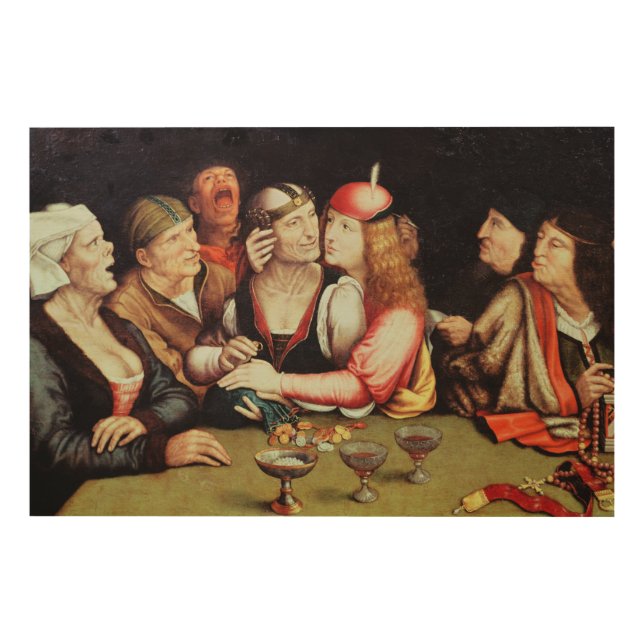 The Marriage Contract 2 Wood Wall Decor (Front)