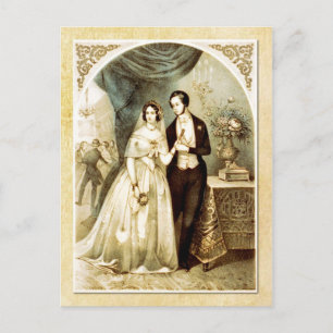 The Marriage Evening - Reception Postcard