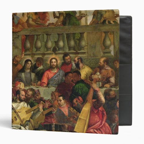 The Marriage Feast at Cana 3 Ring Binder