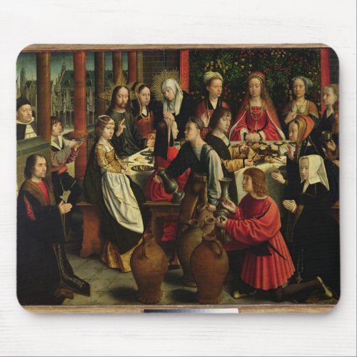 The Marriage Feast at Cana c1500_03 Mouse Pad