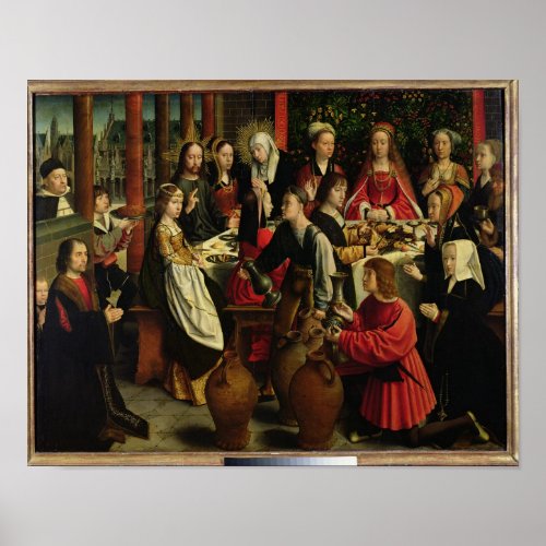 The Marriage Feast at Cana c1500_03 Poster