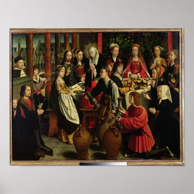 The Marriage Feast at Cana, c.1500-03 Poster (Front)