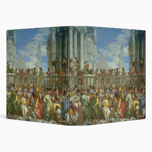 The Marriage Feast at Cana, c.1562 (oil on canvas) 3 Ring Binder