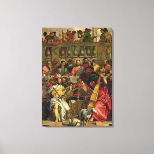 The Marriage Feast at Cana Canvas Print