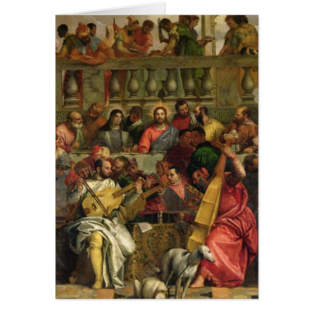 The Marriage Feast at Cana Cards (Front)