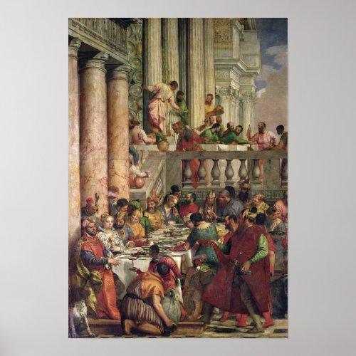 The Marriage Feast at Cana Poster