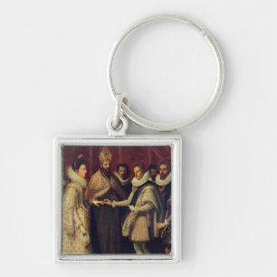 The Marriage of Catherine de Medici Keychain