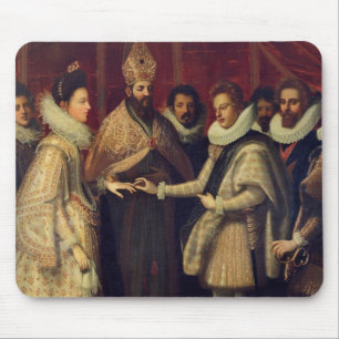 The Marriage of Catherine de Medici Mouse Pad