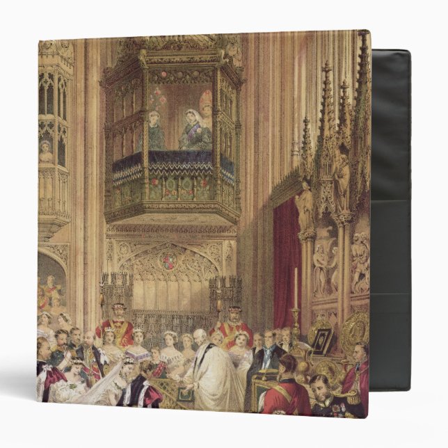 The Marriage of Edward VII 3 Ring Binder (Front/Inside)