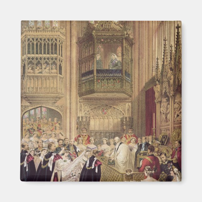 The Marriage of Edward VII Magnet (Front)