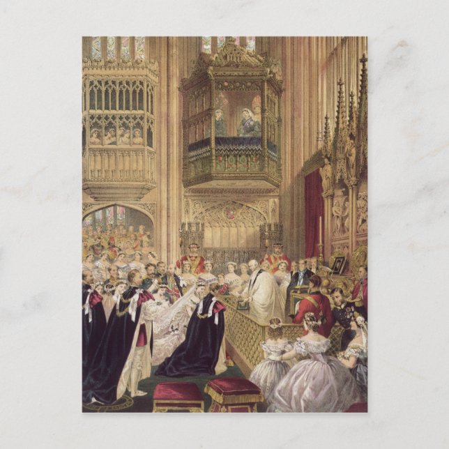 The Marriage of Edward VII Postcard (Front)