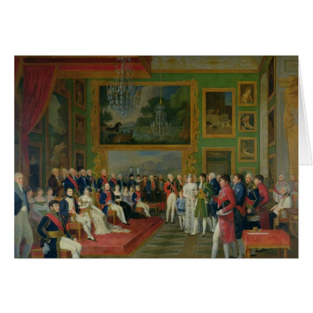 The Marriage of Eugene de Beauharnais Cards (Front Horizontal)