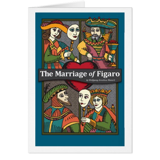 The Marriage of Figaro, Opera Cards (Front)