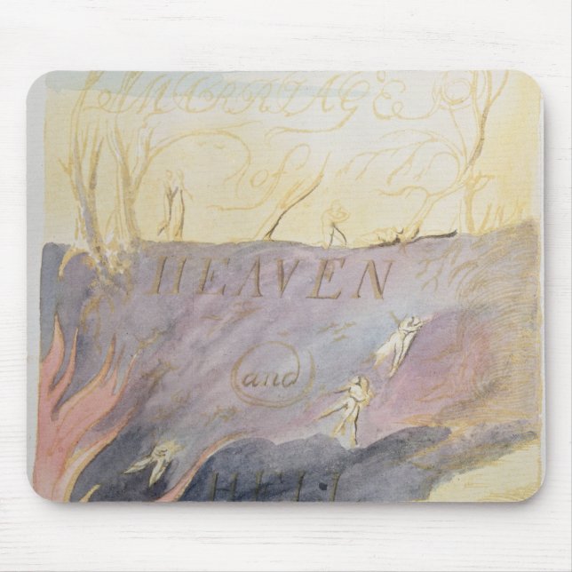 The Marriage of Heaven and Hell Mouse Pad (Front)