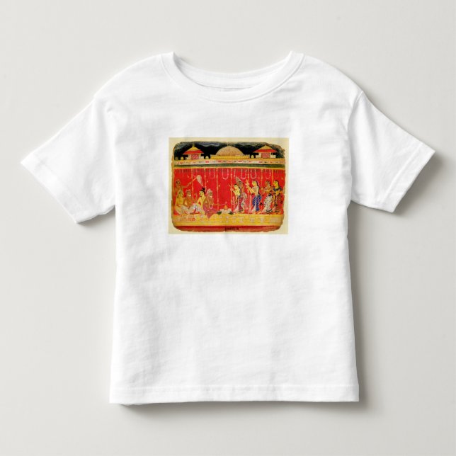 The Marriage of Krishna's Parents, from a disperse Toddler T-shirt (Front)