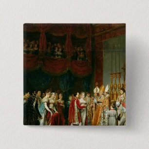 The Marriage of Napoleon I  and Marie Pinback Button