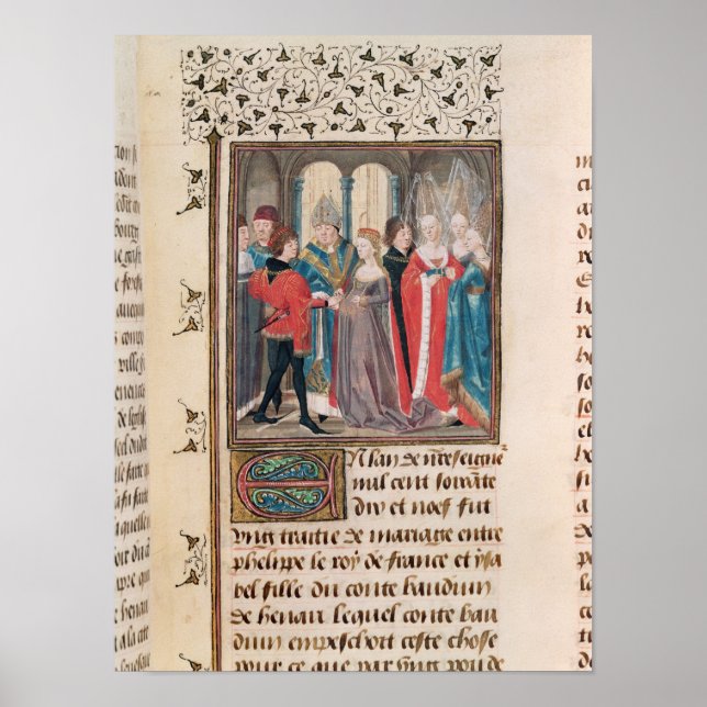 The Marriage of Philippe Auguste  King of France Poster (Front)
