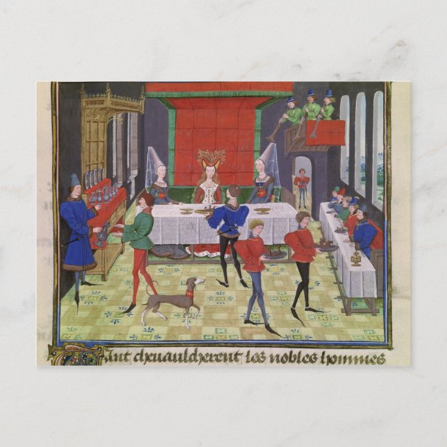 The Marriage of Renaud of Montauban and Clarisse Postcard (Front)