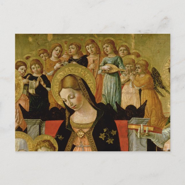 The Marriage of Saint Catherine of Siena Postcard (Front)