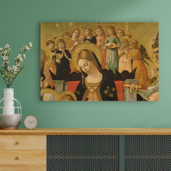 The Marriage Of Saint Catherine Of Siena Wood Wall Decor by bridgemanimages at Zazzle