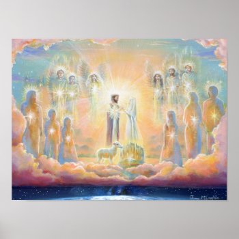 The Marriage Of The Lamb Poster by jenniemclaughlin at Zazzle