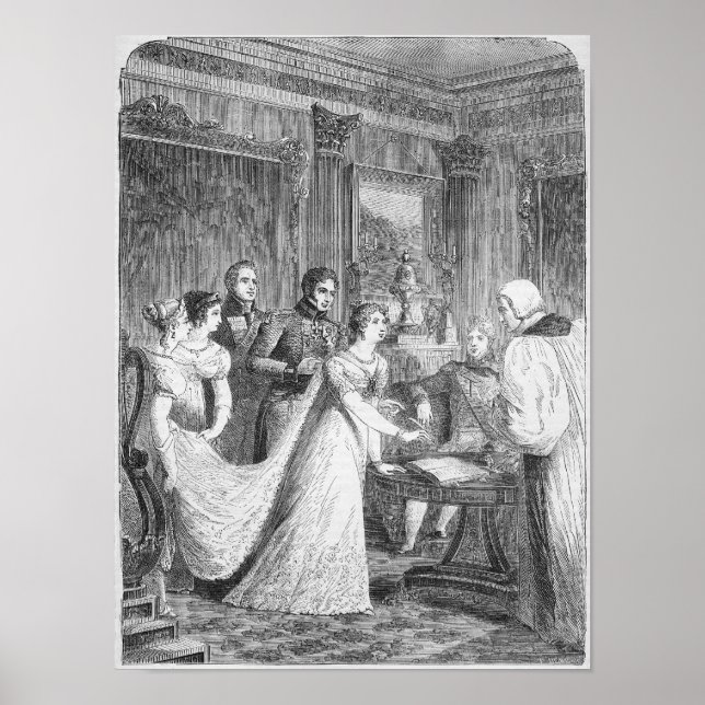 The Marriage of The Princess Charlotte of Poster (Front)