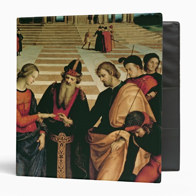 The Marriage of the Virgin, 1504 Binder (Front/Inside)