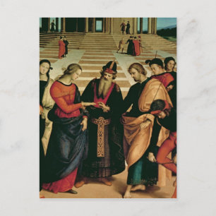 The Marriage of the Virgin, 1504 Postcard
