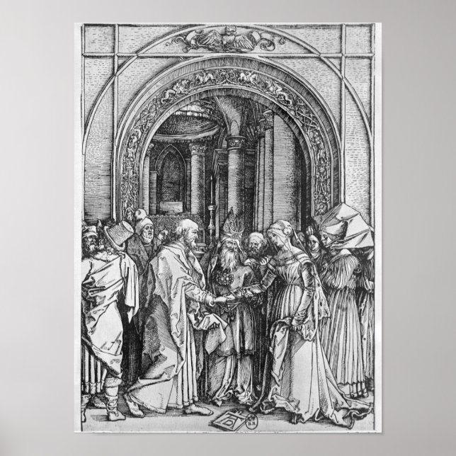 The marriage of the Virgin Poster (Front)