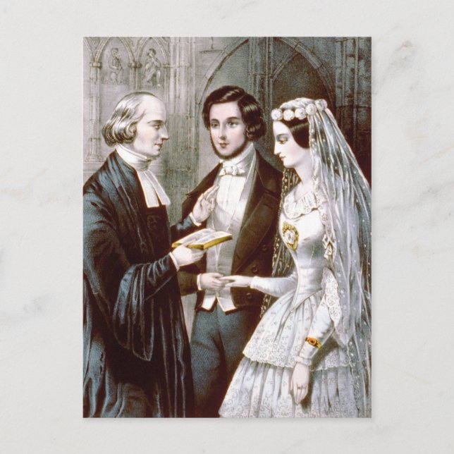 The Marriage - Vows Postcard (Front)